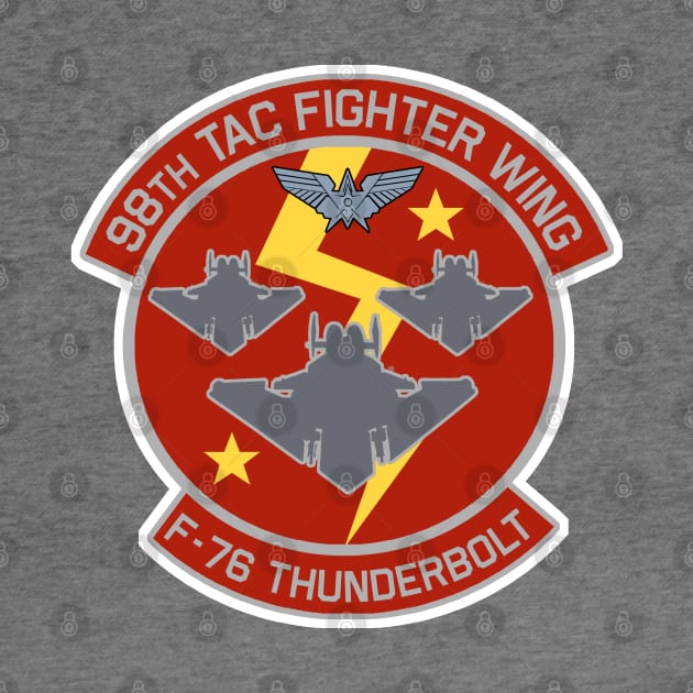 Starship Troopers TAC Fighter Wing by PopCultureShirts